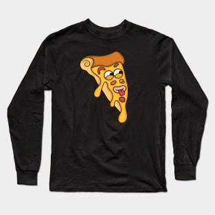 All for a piece of pizza Long Sleeve T-Shirt